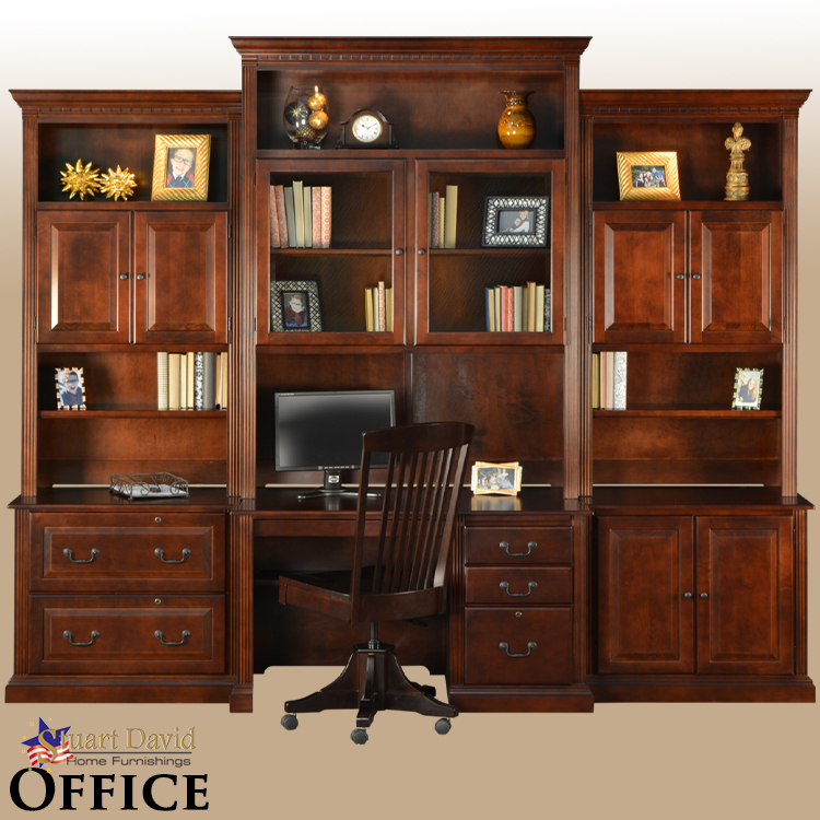 Stuart David Custom Solid Cherry Wood American Made Furniture for Home and Office