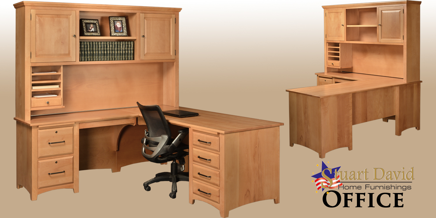 Stuart David Custom Corner Office Furniture