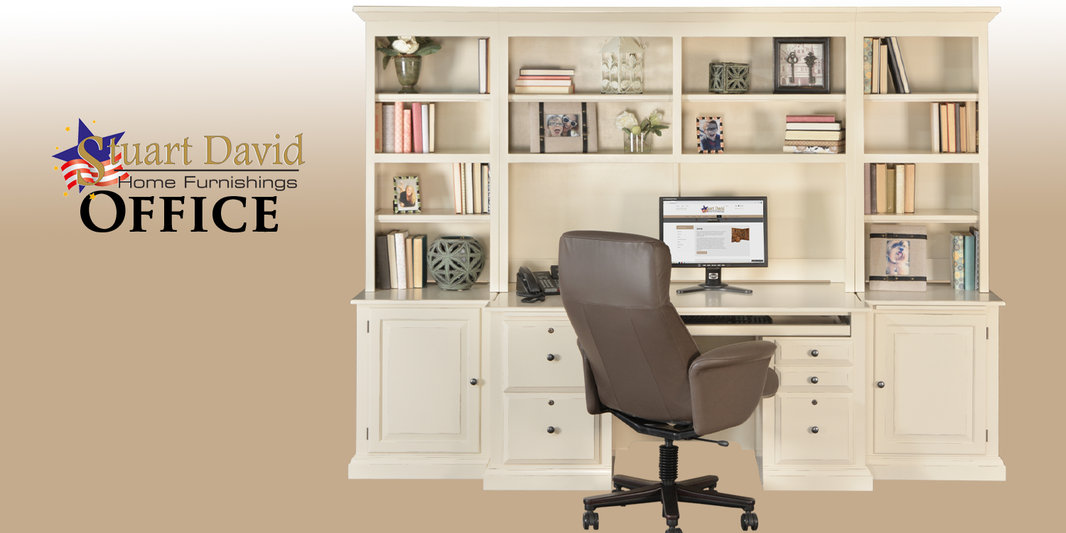 Stuart David Shabby Chic Painted Designer Office Furniture L-Shaped Desk 