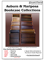 Auburn & Mariposa Bookcases