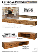 Floating Shelves - Custom Decor