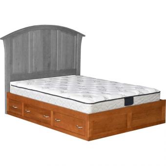 Single High Pedestal w/ 6 Drwrs Beds-Solid-American-Cherry-Wood-Pedestal-Storage-Base-PLATFORM-3F-501.jpg