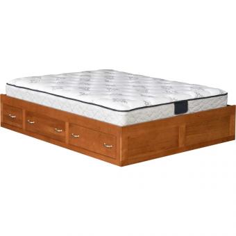 Single High Pedestal w/ 6 Drwrs Beds-Solid-American-Cherry-Wood-Storage-Base-Bed-PLATFORM-3FF-501.jpg