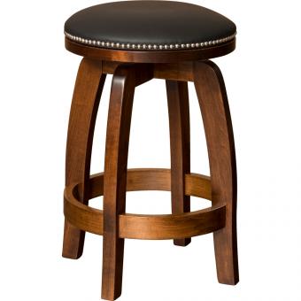 Amish Made Sagamore Swivel Bar Stool