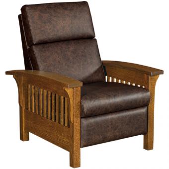 Amish Made Heartland Slat Recliner