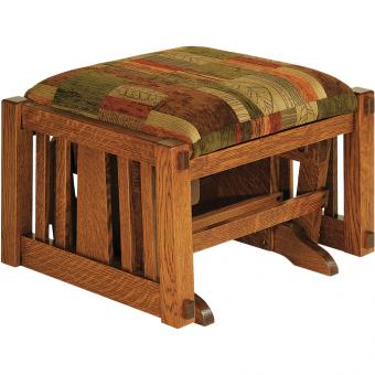 Amish Made McCoy Glider Ottoman