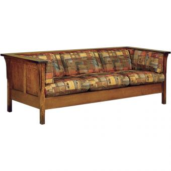 Amish Made Cubic Panel Sofa