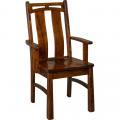 Amish Made Bridgeport-A Dining Arm Chair