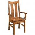 Amish Made Classic Dining Arm Chair