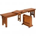 Amish Made Old Mission Dining Expandable Bench