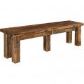 Amish Made Houston Dining Expandable Bench