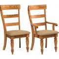 Amish Made Harvest High Back Dining Chairs