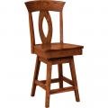 Amish Made Brookfield Swivel Bar Stool