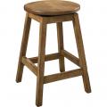 Amish Made Oakley Swivel Stool