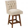 Alana Upholstered Swivel Bar Chair