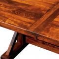 Chesapeake Pedestal Plank Top Table