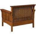 Amish Made Highback Slat Chair Back