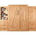 Barn Door Wall Bed Wall-Bed-Queen-Rustic-Alder-Custom-Wood-Murphy-Bed-BARNDOOR-W-Q-[BD]V.jpg