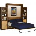 Santa Cruz Wall Bed Group Wall-Beds-Queen-Maple-SANTA-CRUZ-Murphy-Bed-WG-Q-[SZ]-open.jpg