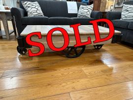 Clearance- Urban Railroad Coffee Table