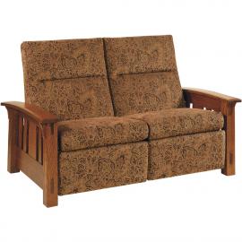 Amish Made McCoy Reclining Loveseat