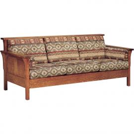 Amish Made Highback Panel Sofa